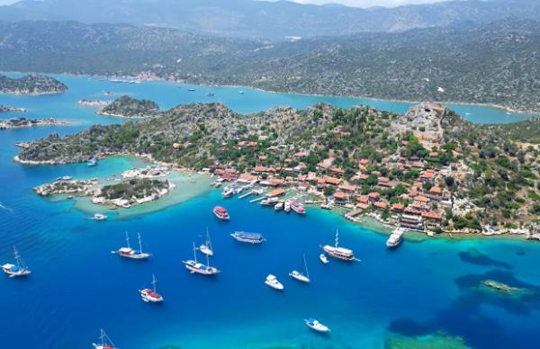 Flughafen Antalya (AYT) - Üçağız (Kekova), Demre